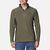 Men's Klamath Range™ II Half Zip Fleece Pullover - Tall Stone Green, Shark