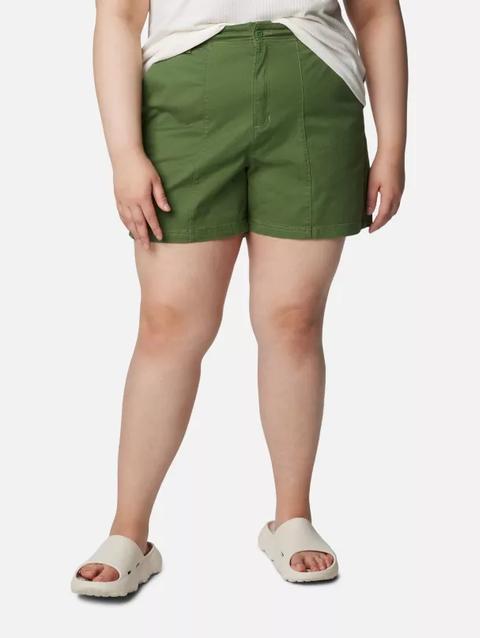 Women's Calico Basin™ Cotton Shorts - Plus Size Canteen