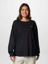 Women's North Cascades™ Branded Long Sleeve Crew Black, Casual Brand