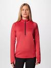 Women's Crystal Leaf™ Omni-Heat™ Helix Half Zip Pullover Daredevil