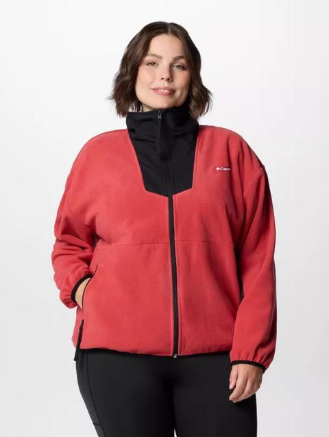 Women's Sequoia Grove™ Full Zip Fleece - Plus Size Daredevil, Black