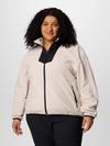 Women's Sequoia Grove™ Full Zip Fleece - Plus Size Dark Stone, Black