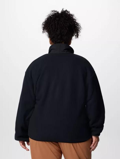 Women's Sequoia Grove™ Full Zip Fleece - Plus Size Black