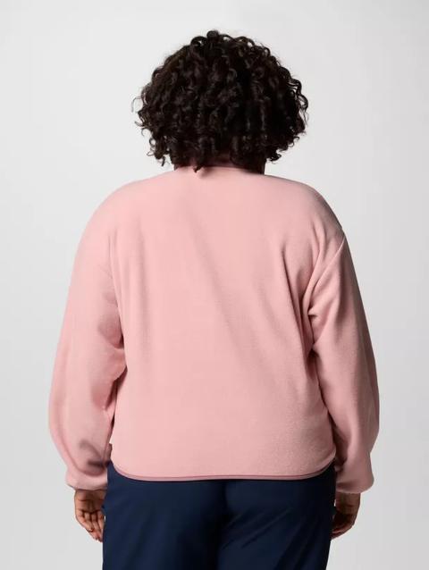 Women's Sequoia Grove™ Full Zip Fleece - Plus Size Eraser Pink, Fig