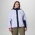 Women's Cloud Point™ Snap Fleece Jacket - Plus Size Collegiate Navy, Snowdrift