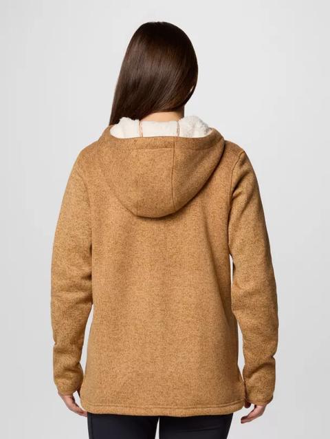 Women's Sweater Weather™ II Sherpa Full Zip Jacket Camel Brown Heather