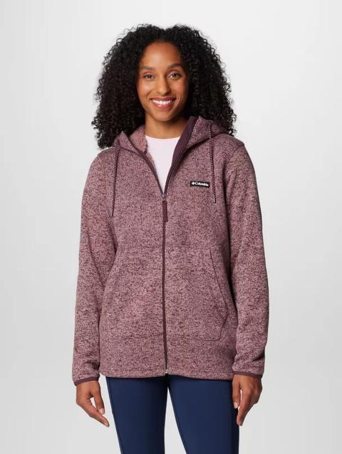 Women's Sweater Weather™ II Sherpa Full Zip Jacket Moonvista Heather