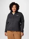 Women's Sweater Weather™ II Full Zip Jacket - Plus Size Black Heather