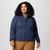 Women's Sweater Weather™ II Full Zip Jacket - Plus Size Collegiate Navy, Nocturnal Heather