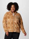 Women's West Bend™ Print Full Zip II Jacket - Plus Size Camel Brown Omblur