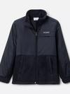 Boys' Steens Mt™ II Overlay Fleece Jacket Black