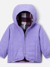 Infant Double Trouble™ II Jacket Paisley Purple, Snowdrift Check