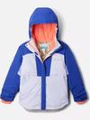 Girls' Mighty Mogul™ III Jacket Snowdrift, Clematis Blue