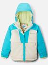 Girls' Mighty Mogul™ III Jacket Chalk, Geyser