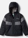 Boys' Lightning Lift™ III Jacket Black, City Grey