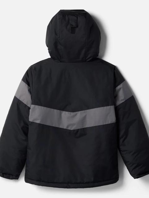 Boys' Lightning Lift™ III Jacket Black, City Grey