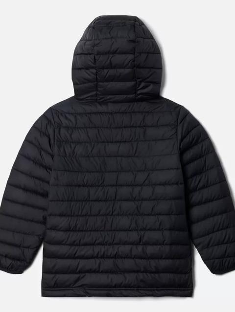 Boys' Powder Lite™ II Hooded Jacket Black