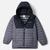 Boys' Powder Lite™ II Hooded Jacket City Grey, Black