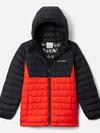 Boys' Powder Lite™ II Hooded Jacket Spicy, Black