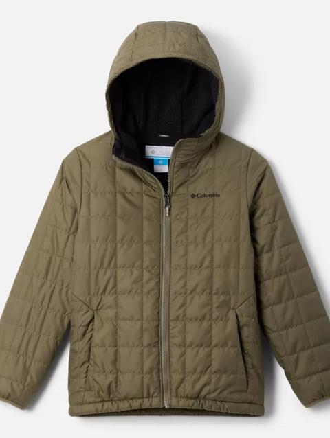 Boys' Rugged Ridge™ II Sherpa Lined Jacket Stone Green