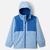 Boys' Rainy Trails™ II Fleece Lined Jacket Ripple Blue, Mountain Blue Slub