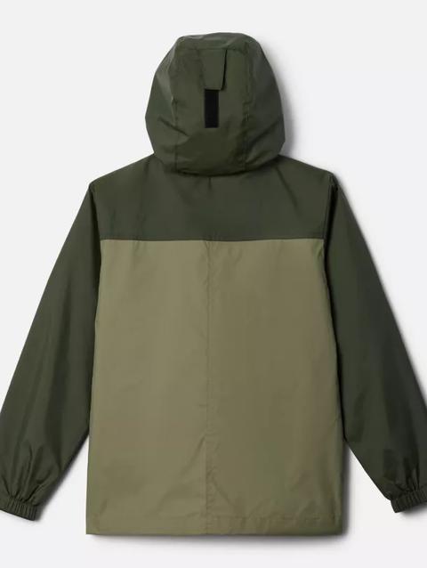 Boys' Rain-Zilla™ II Jacket Greenscape, Stone Green