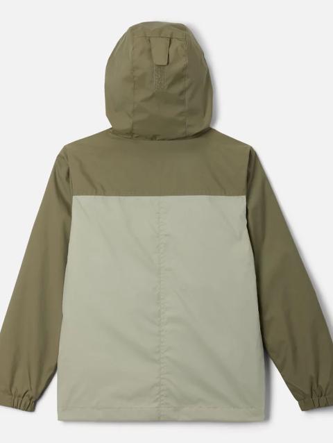 Boys' Rain-Zilla™ II Jacket Stone Green, Safari