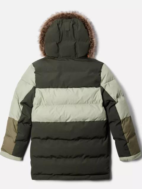 Boys' Marquam Peak Fusion™ II Parka Greenscape, Safari, Stone Green