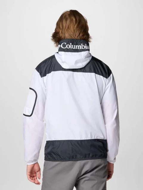 Men's Challenger™ II Pullover Windbreaker White, Black