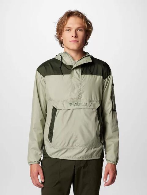 Men's Challenger™ II Pullover Windbreaker Safari, Greenscape