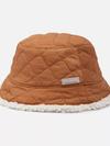 Winter Pass™ II Reversible Bucket Hat Camel Brown, Chalk