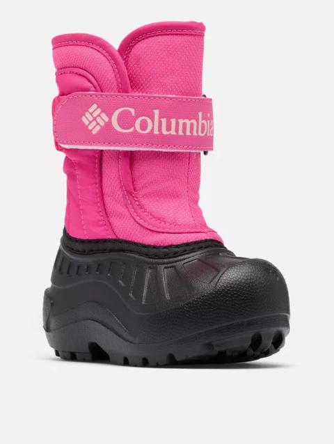 Toddler Powderbug™ Snowlite™ Strap Boot Pink Ice, Satin Pink