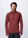 Men's Crystal Leaf™ Omni-Heat™ Helix Half Zip Pullover Spice