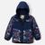 Boys' Mighty Mogul™ III Printed Jacket Mountain Blue Timberwild, Coll Navy