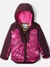 Girls' Mighty Mogul™ III Printed Jacket Pink Ice Windblown, Moonvista