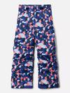 Girls' Starchaser Peak™ III Printed Pants Collegiate Navy Winterbloom