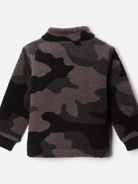 Boys' Toddler Rugged Ridge™ II Printed Sherpa Full Zip Jacket Black Mod Camo