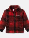 Boys' Toddler Rugged Ridge™ II Printed Sherpa Full Zip Jacket Sail Red Omblur Tonal