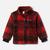 Boys' Toddler Rugged Ridge™ II Printed Sherpa Full Zip Jacket Sail Red Omblur Tonal