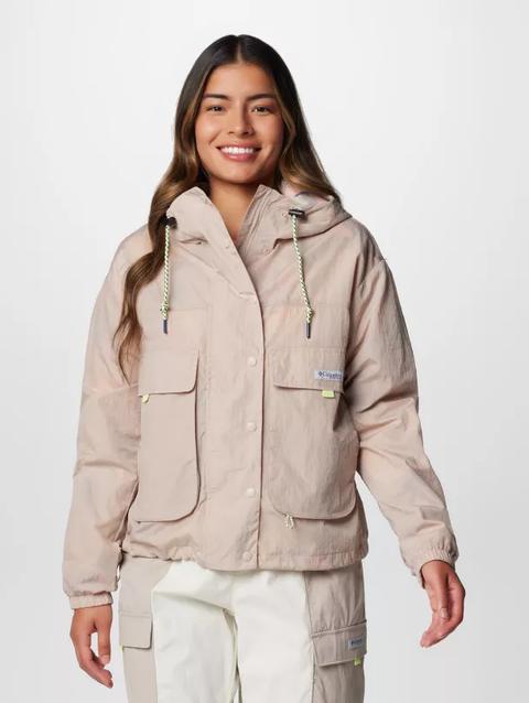 Women's PFG Open Water™ Jacket Crushed Clay, Aura Lining