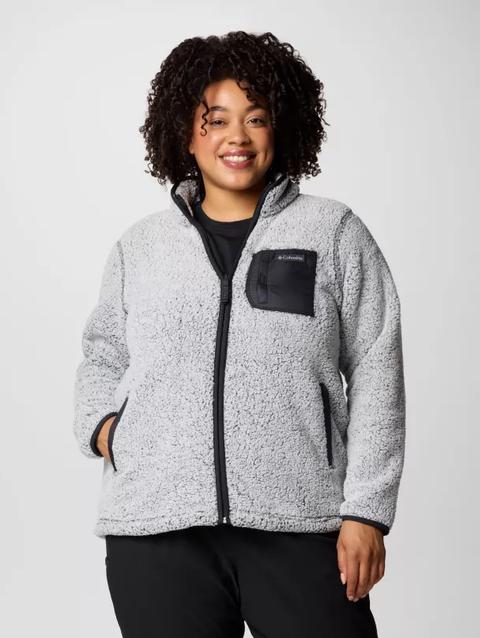 Women's West Bend™ Full Zip II Fleece Jacket - Plus Size Black Frosted