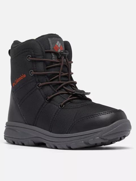 Big Kids' Fairbanks™ Omni-Heat™ Boot Black, Warp Red