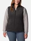 Women’s Benton Springs™ Fleece Vest - Plus Size Charcoal Heather