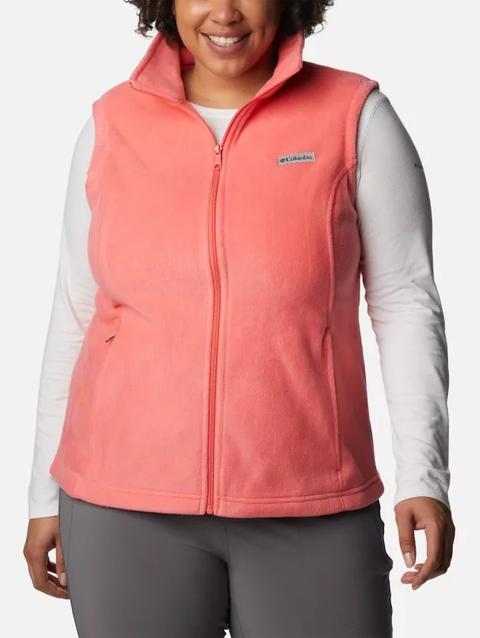 Women’s Benton Springs™ Fleece Vest - Plus Size Blush Pink