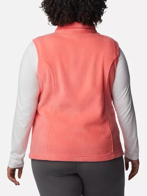 Women’s Benton Springs™ Fleece Vest - Plus Size Blush Pink