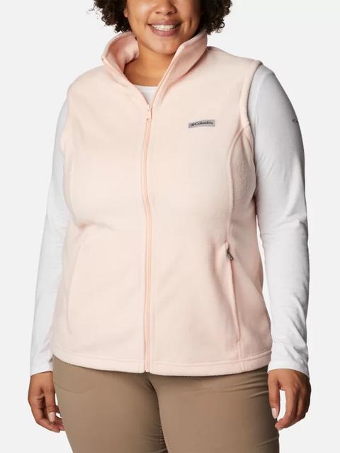 Women’s Benton Springs™ Fleece Vest - Plus Size Peach Blossom