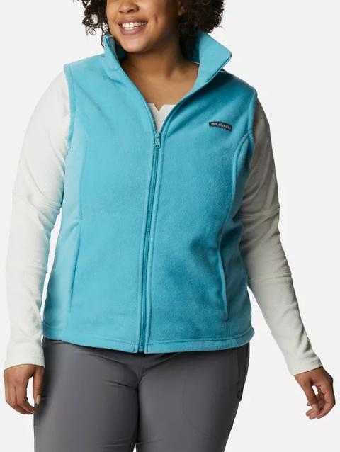 Women’s Benton Springs™ Fleece Vest - Plus Size Sea Wave