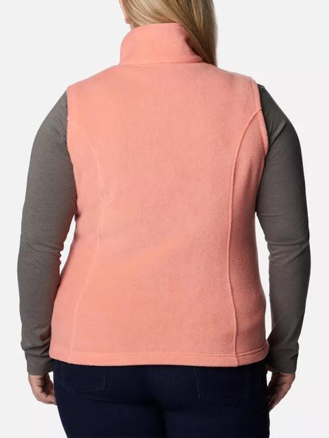 Women’s Benton Springs™ Fleece Vest - Plus Size Coral Reef