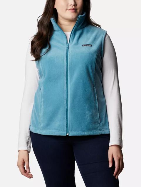 Women’s Benton Springs™ Fleece Vest - Plus Size Canyon Blue