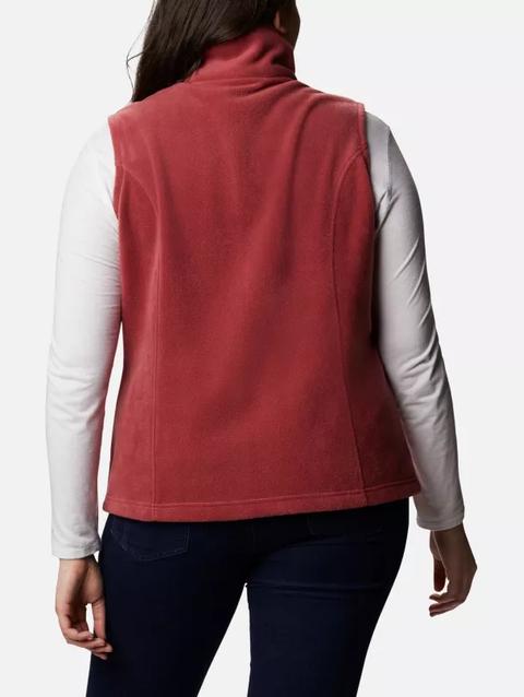 Women’s Benton Springs™ Fleece Vest - Plus Size Marsala Red